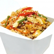 Лапша WOK Рис тяхан с курицей